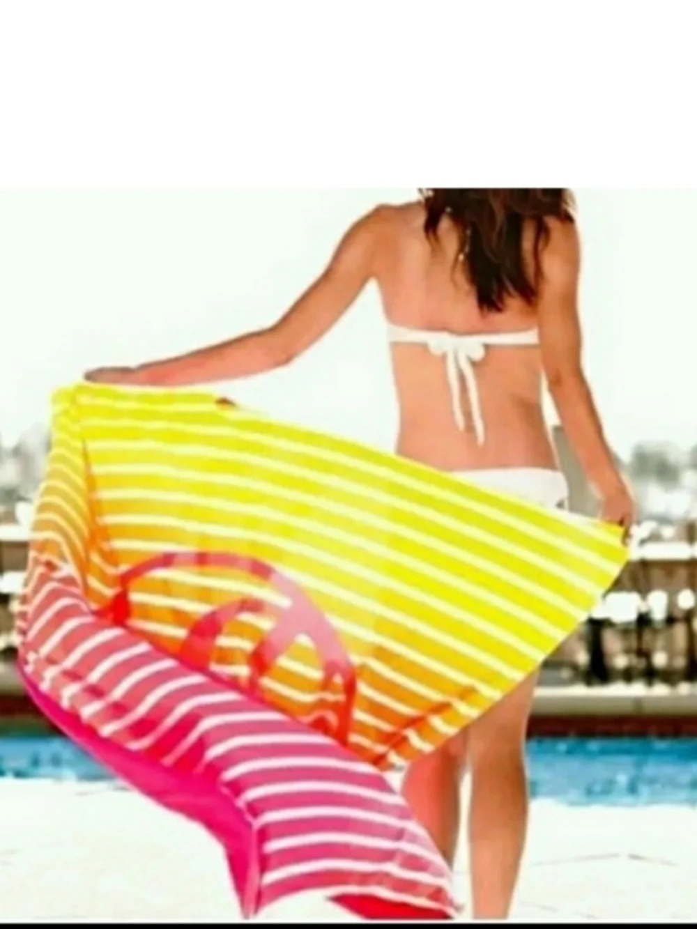 Victoria's Secret Beach Tote and Blanket